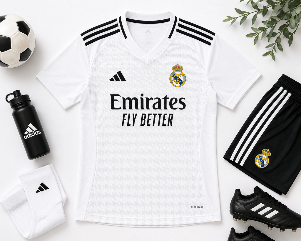 Madrid White Women's Jersey