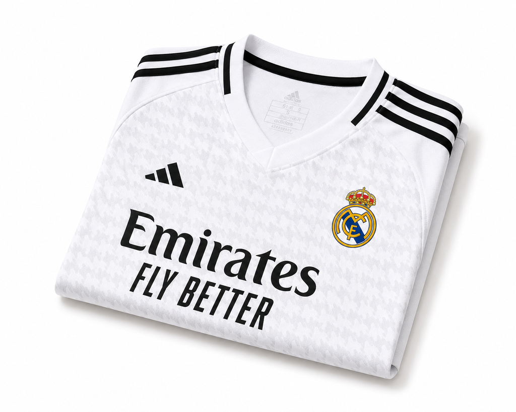 Madrid White Women's Jersey
