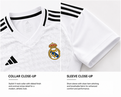 Madrid White Women's Jersey