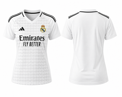 Madrid White Women's Jersey