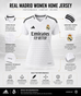Madrid White Women's Jersey